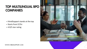 Top Multilingual BPO Companies