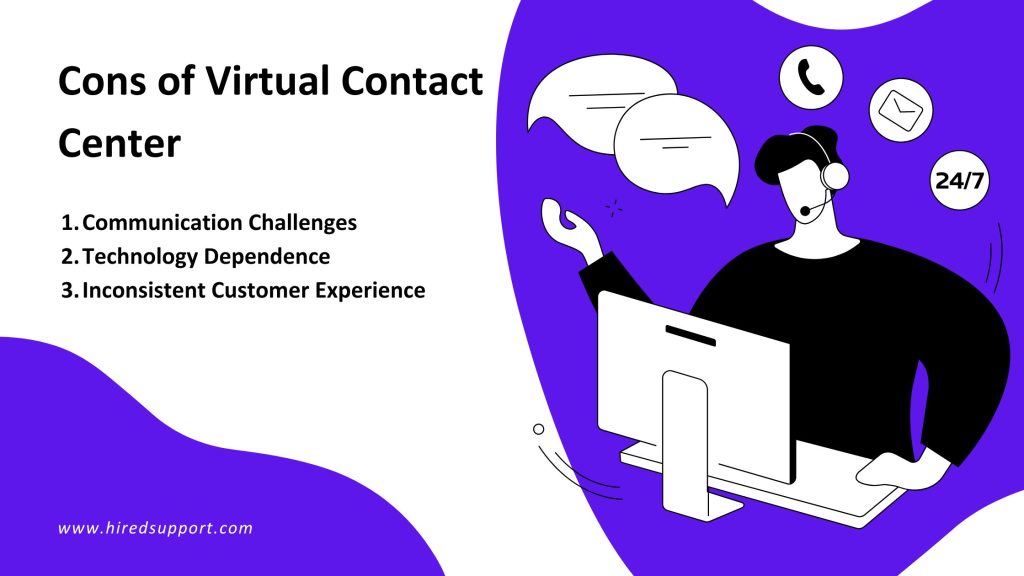 Cons of A Virtual Contact Center